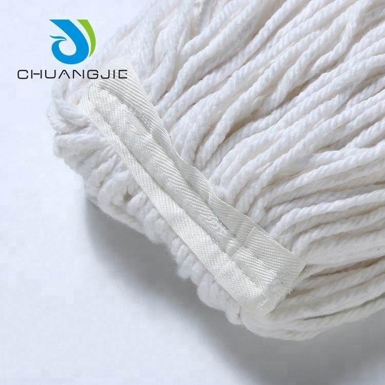 Practical Detachable Commercial Standard Lobby Floor Cleaning Mop Parts Replacement Cotton Mop Head Refill