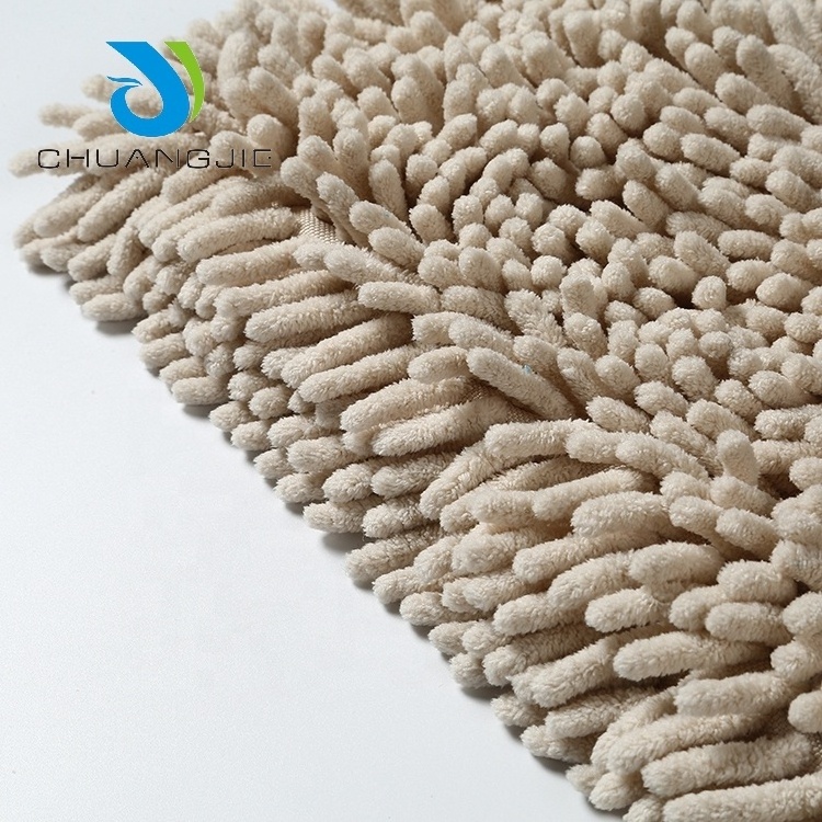 Factory Supply Floor Cleaning Magic Chenille Mop Pad Replacement Cotton Microfiber Flat Mop Head Refill