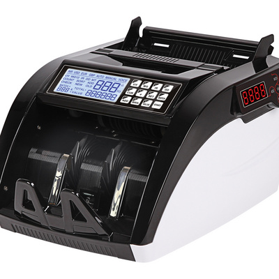 AL-6100 Counterfeit Fake Money Currency Note Bill Cash Banknote Counter Detector Counting Machine