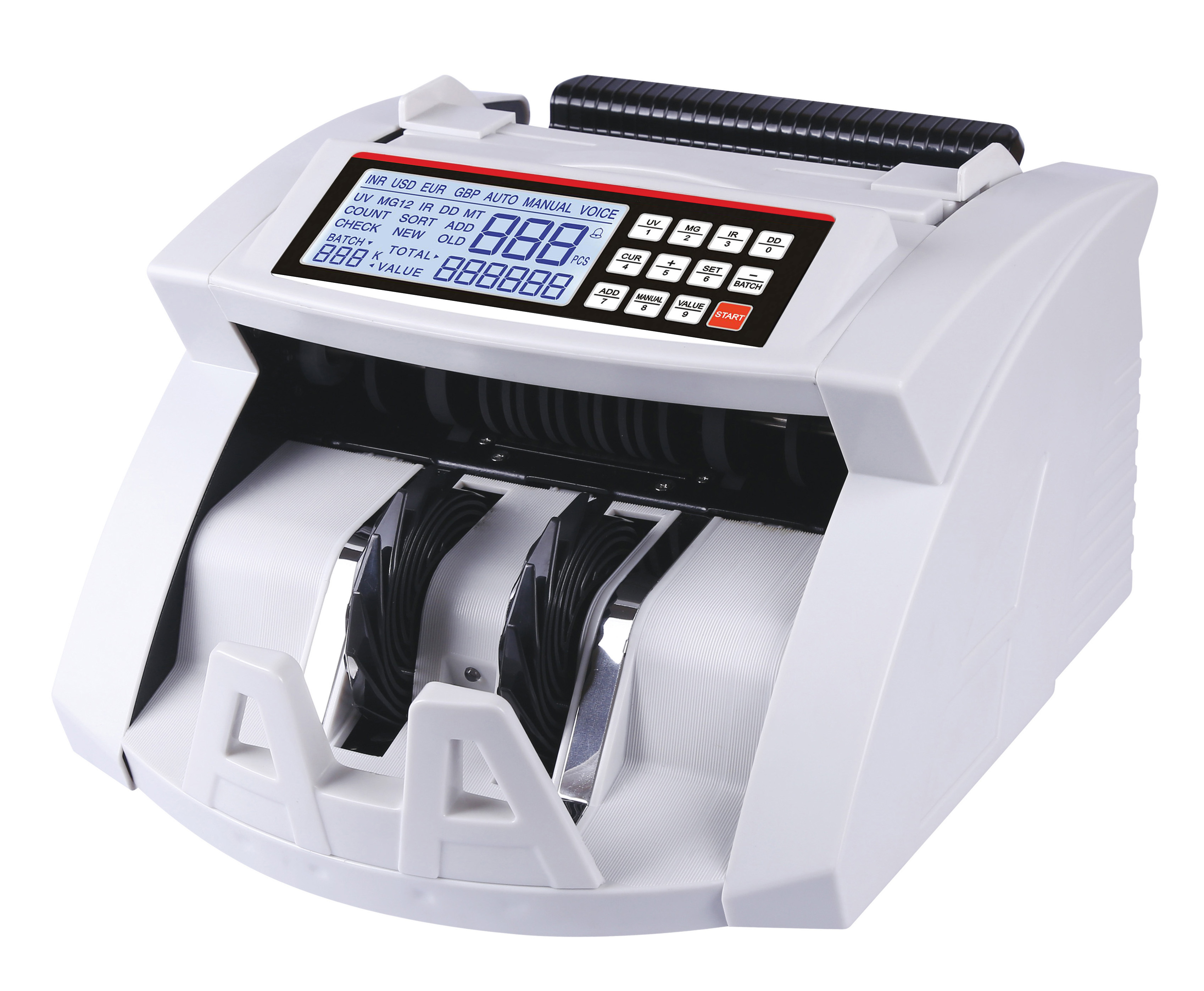 AL-6000 reliable bill counter Currency Money Counting Machine money counting machine