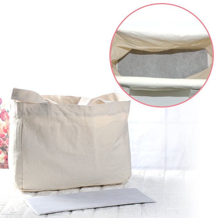 Wholesale Custom Printed Eco Friendly Recycle Plain Organic Tote Shopping Reusable Canvas Cotton Bag