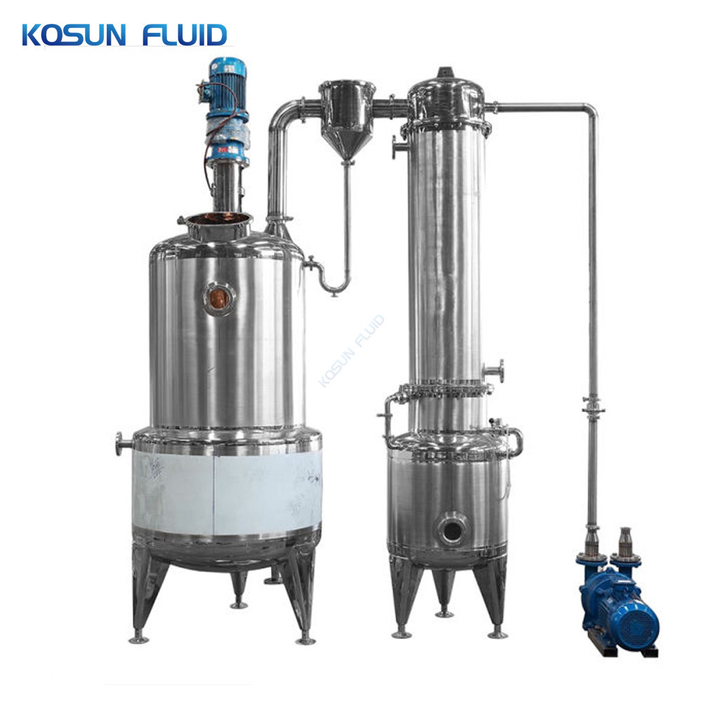 KOSUN Thin Film Single Effect Concentrator Sugar Cane Juice Evaporator