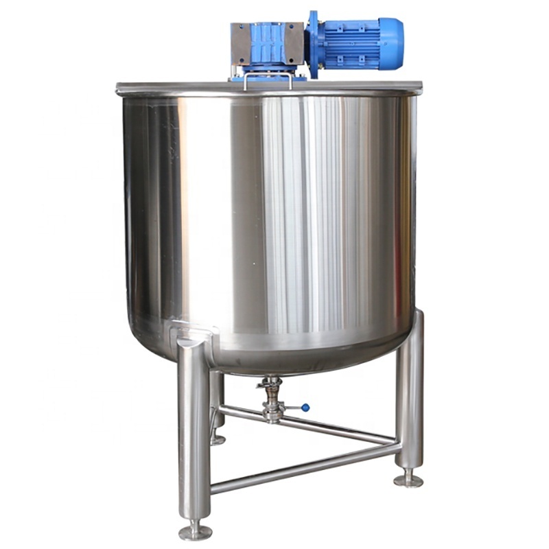 stainless industrial fertilizer mixer type liquid mixing tank