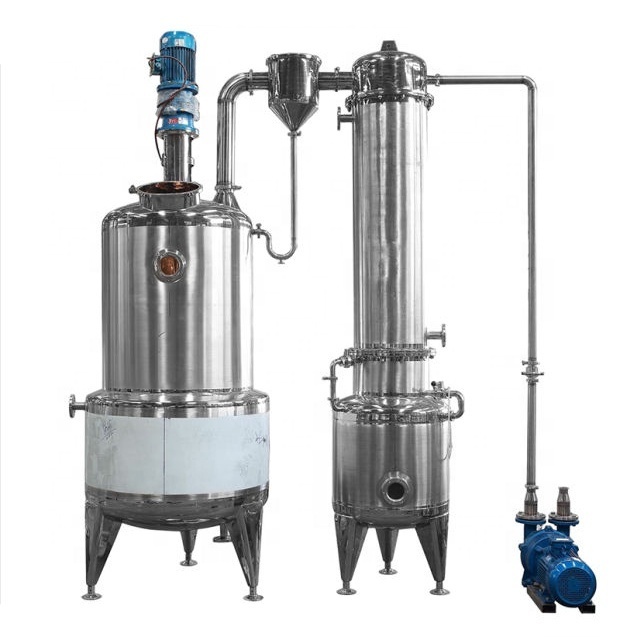 food juice concentrate forced circulation solvent tank multiple effect electric agitated thin film syrup evaporator