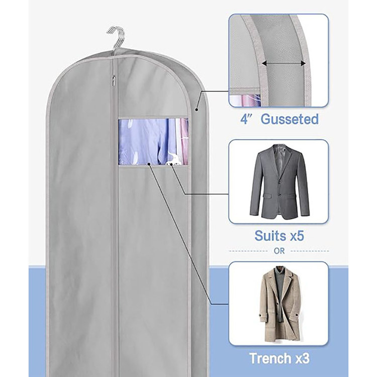 High Quality Custom Best Non Woven Polyester Suit Cover Garment Bag