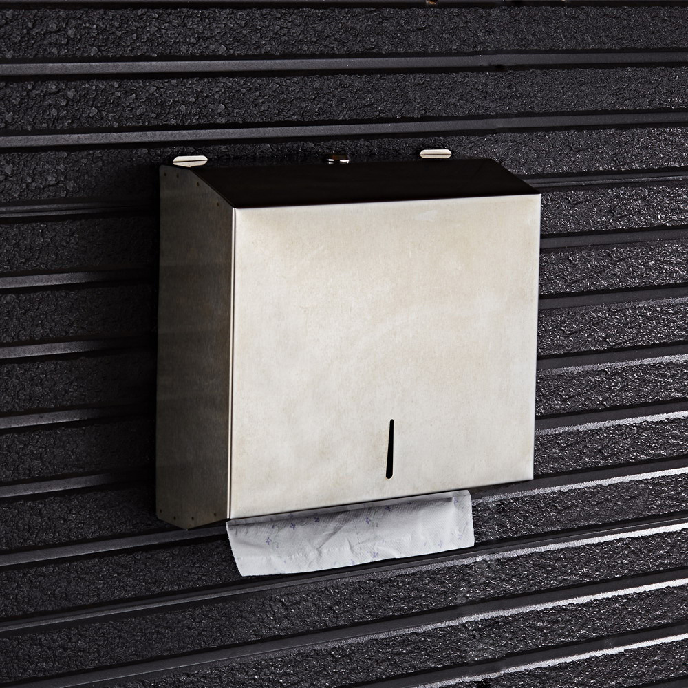 wall mounted stainless Steel Tissue Box Wet Paper Towel Dispenser