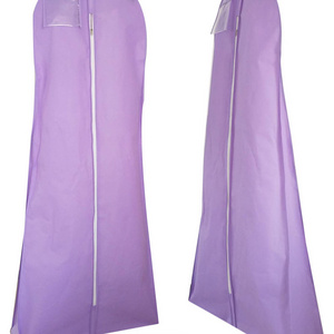 Non-woven Mermaid custom logo Wedding Dress Garment Cover Bag, Clothes Cover Dust Cover