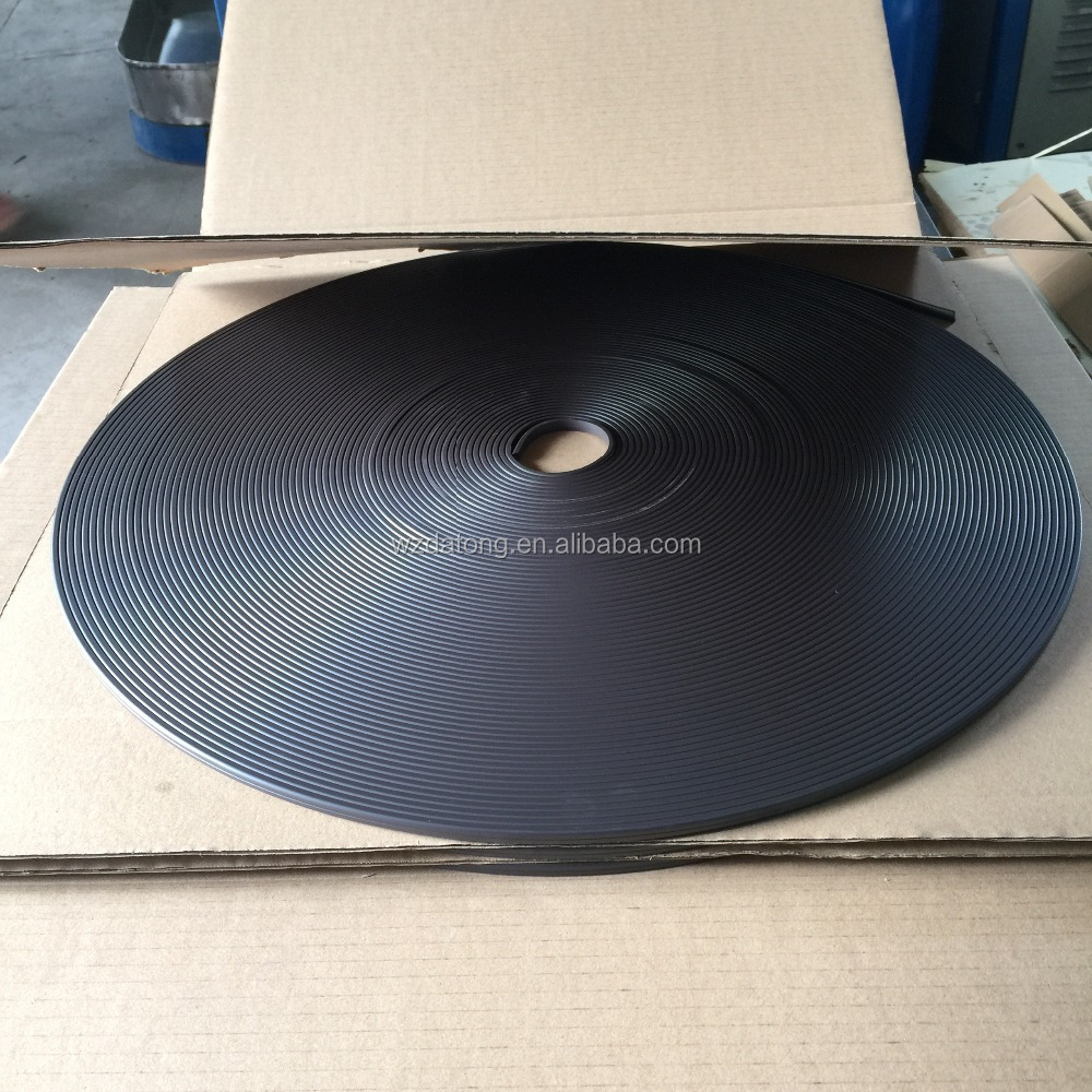 Customized extruded magnet strip, isotropic flexible rubber magnet stripe