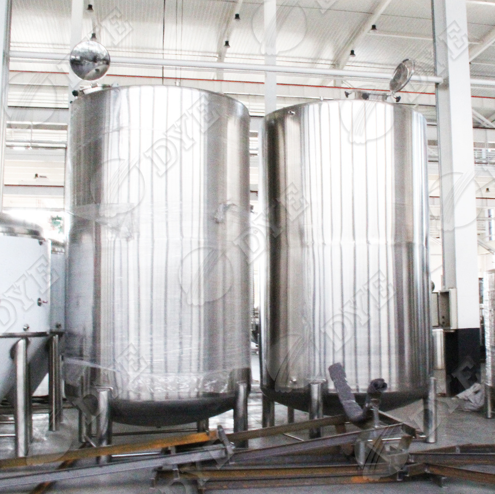 DYE Cold Water Pot Storage Tank Cold Liquor Tank  Beer Storage CLT Distillation Brewing Liquid Stainless Steel Tank