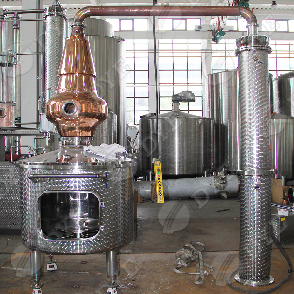 DYE brandy distillery equipment alambique alembic still distillation alcohol still