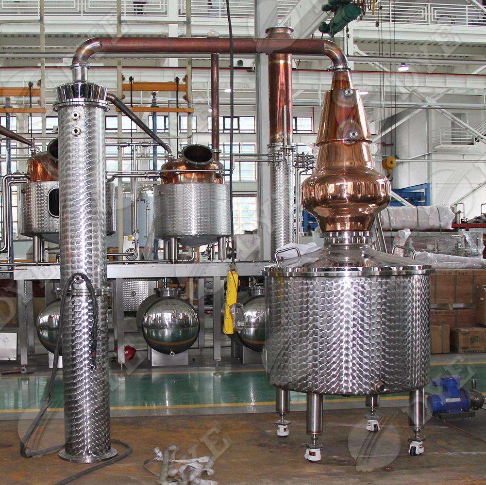 DYE brandy distillery equipment alambique alembic still distillation alcohol still