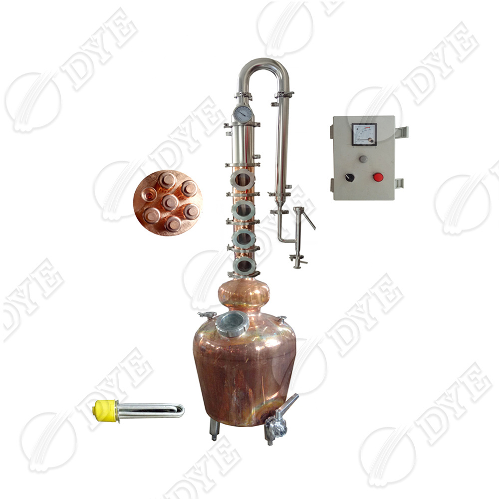 copper distillation equipment 50 Liter