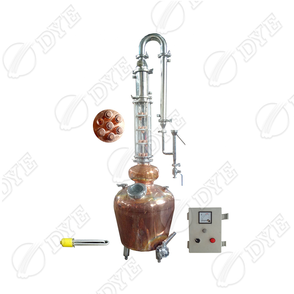 copper distillation equipment 50 Liter