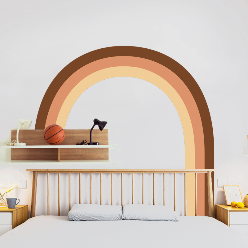 Boho Interior Wall Art Double Vinyl Arch Wall Decal Set