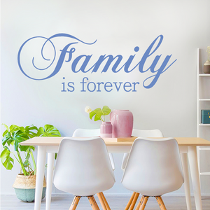 Family Inspirational Wall Art Quotes Vinyl Wall Sticker