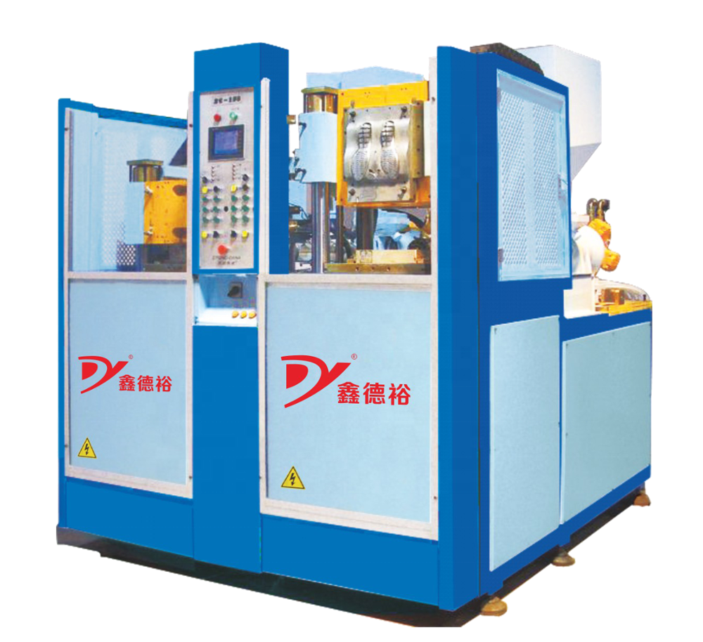 Vertical Two-color soles injection moulding machine