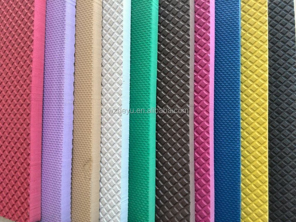 Shoe outsole material bone grain EVA foam sheet