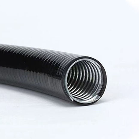 Plastic coated metal flexible pipe PVC coated galvanized metal corrugated conduit