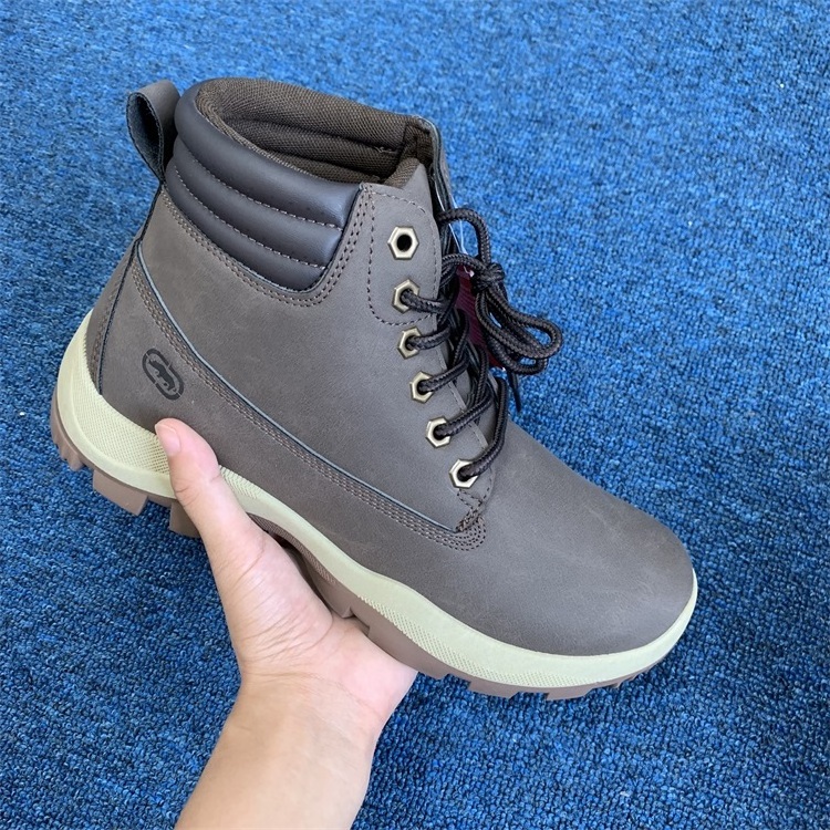 M9291 High Quality Winter Leather Shoes Leisure Skid Boots Retro Men Lace Up Sneaker Man Casual Shoes Boot Men's Ankle Boots