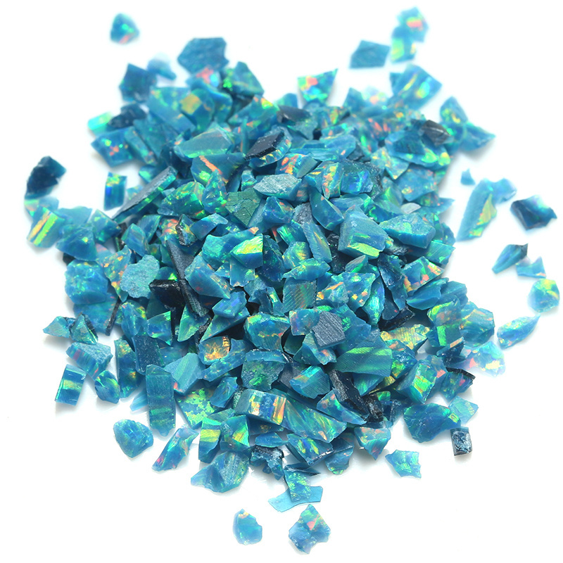 Bulk Wholesale Polished Gemstone Chips / White Opal Chips Stones For Home Decoration