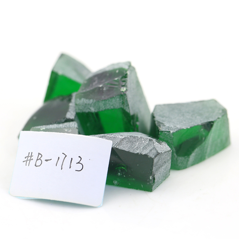 B1713# Emerald Green Gemstone Uncut Nanosital Rough Stone