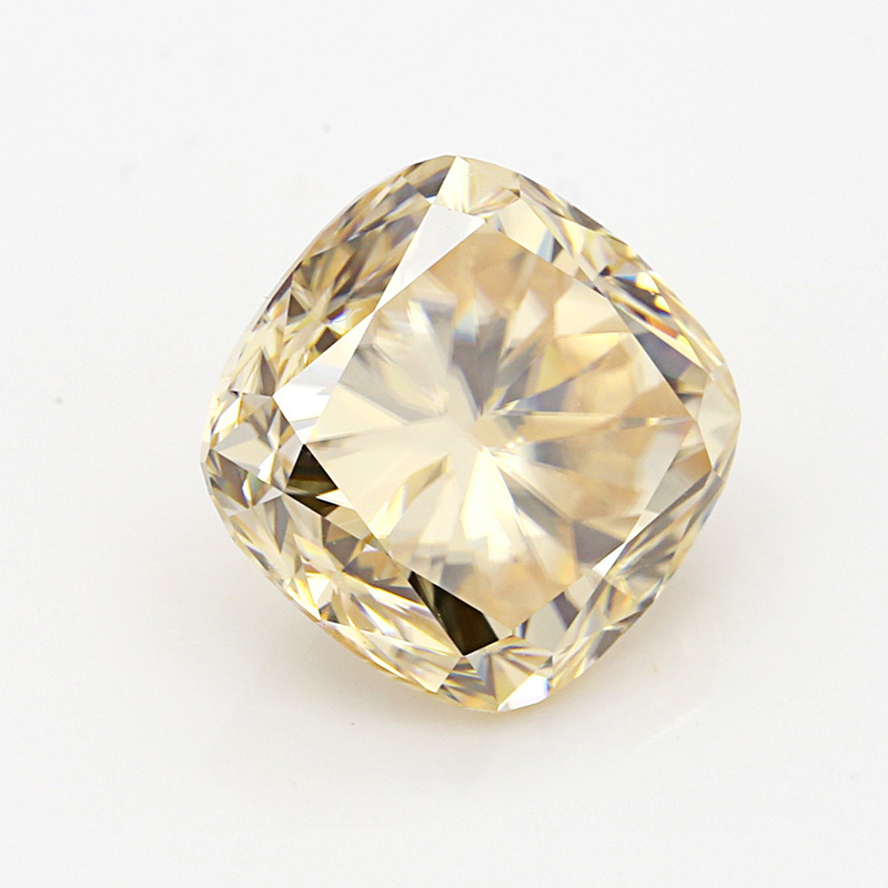 wholesale Synthetic Moissanite GRA yellow color Mosanite Diamond