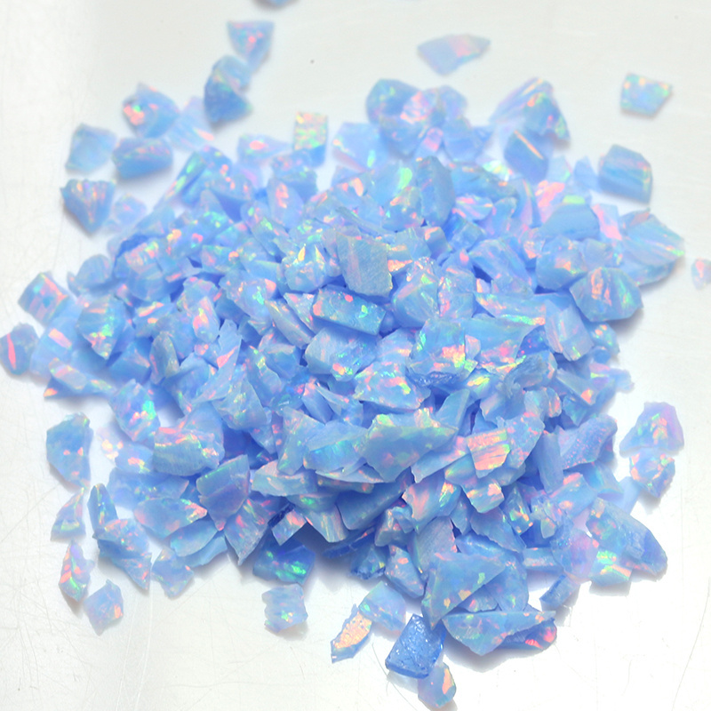 Bulk Wholesale Polished Gemstone Chips / White Opal Chips Stones For Home Decoration