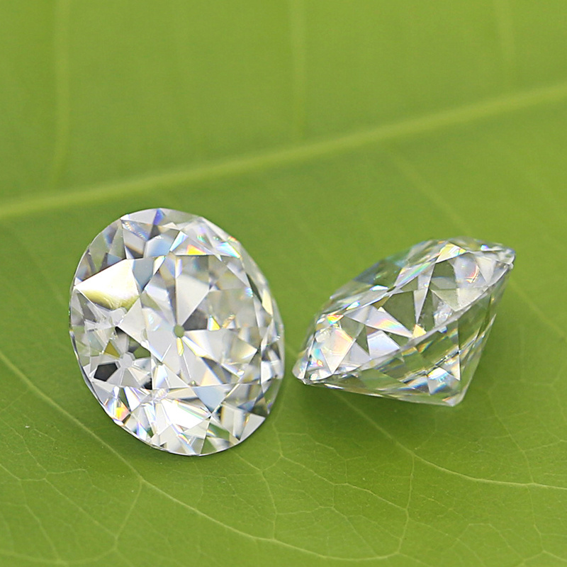 wholesale Synthetic Moissanite D white color White Mosanite Diamond