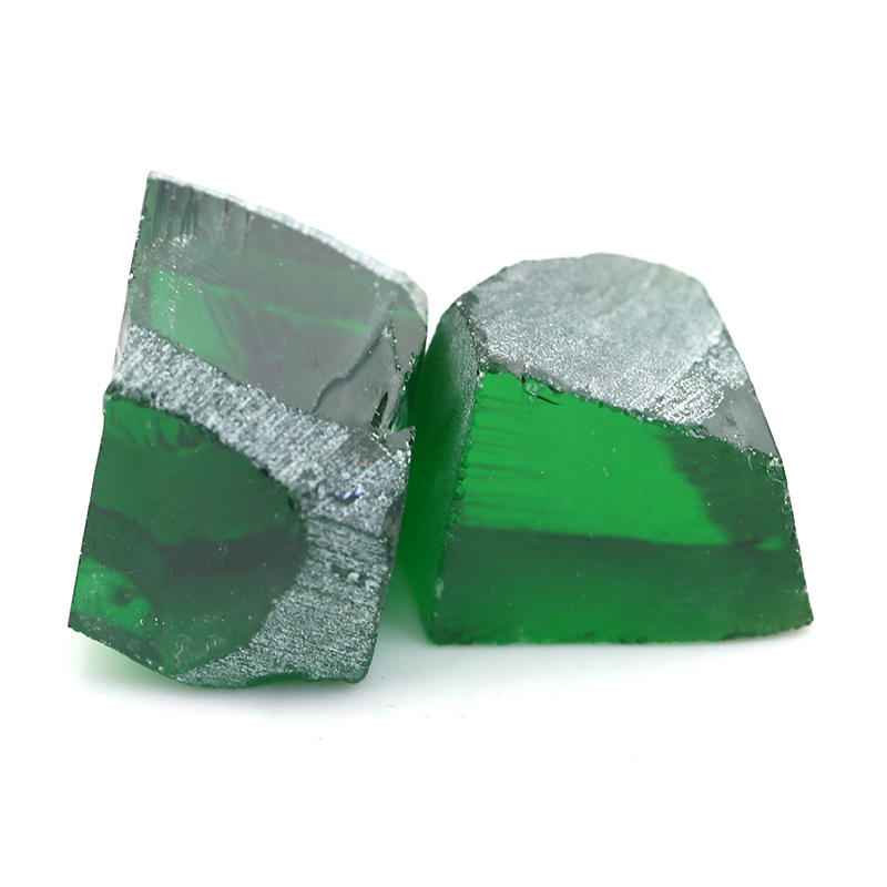 B1713# Emerald Green Gemstone Uncut Nanosital Rough Stone