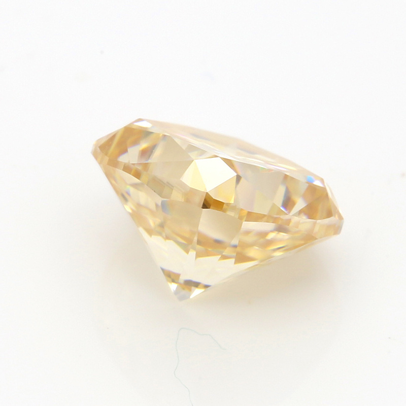 wholesale Synthetic Moissanite GRA yellow color Mosanite Diamond