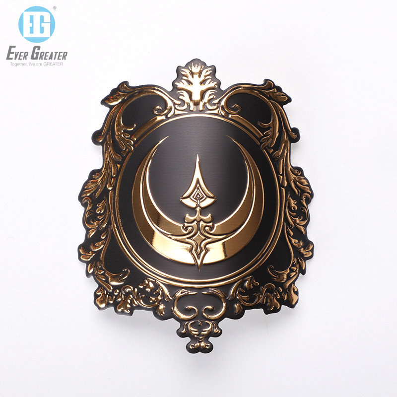 Custom High Quality Perfume Bottle Private Metal Logo Label With Over 25 Years Experience And ISO Certs