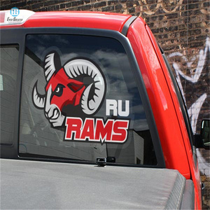 Custom Full Color UV Printing Animal Decals Stickers No Glue Mark After Ramoval Logo Sticker