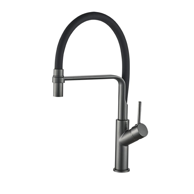 Silicone Universal Color Tube 50 60cm Kitchen Single Faucets Pull Out Faucet Sinks Mixer Tap Faucets For Bathroom