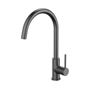 2023 Kitchen faucet brass matte gun gray faucet kitchen sink mixer faucet