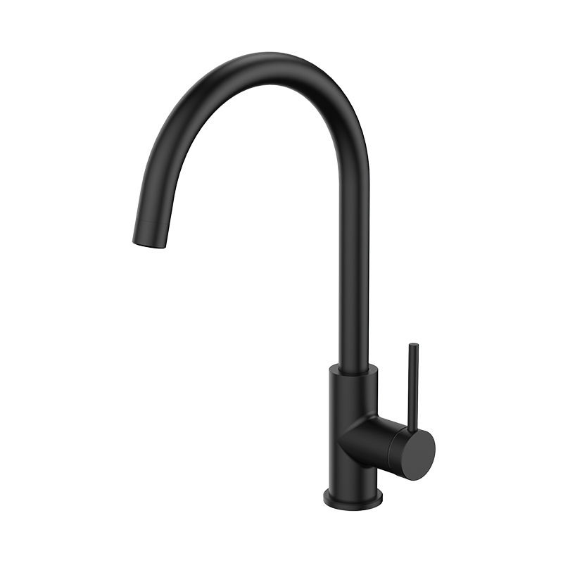 2023 Kitchen faucet brass matte gun gray faucet kitchen sink mixer faucet