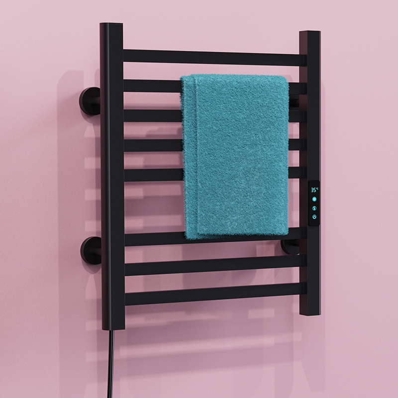 Bathroom Radiators Electric Heating Towel Warmer Dryer Rack Wall Mounted Smart Bath Towel Rail Racks