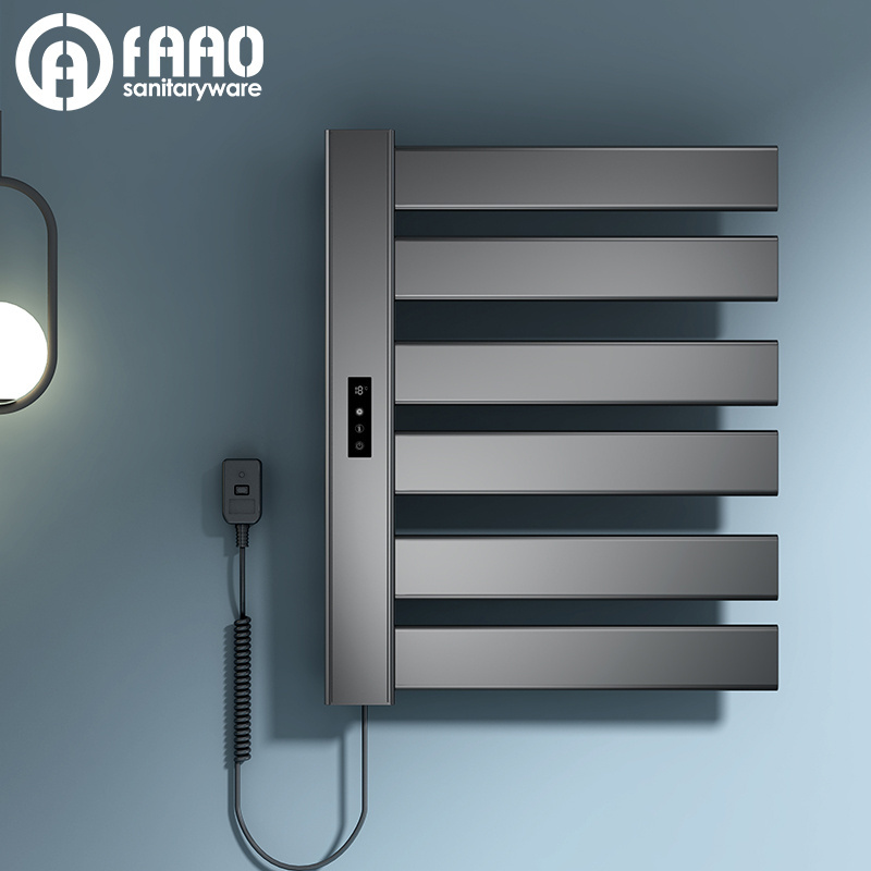 FAAO towel heater radiator design modern design towel heater electric radiator rod electric towel heater rack