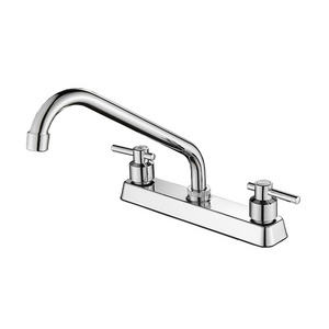 Double handle Hot and cold mixer faucet sink South American hot type kitchen faucet