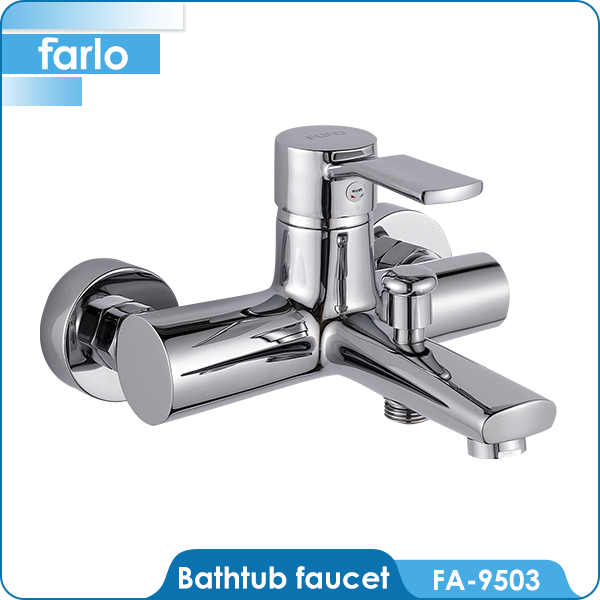 FAAO euro style two way brass clawfoot bathtub faucet