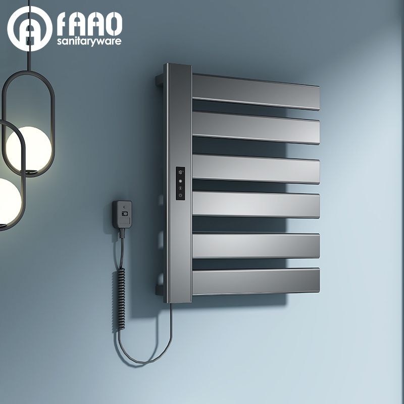 FAAO towel heater radiator design modern design towel heater electric radiator rod electric towel heater rack