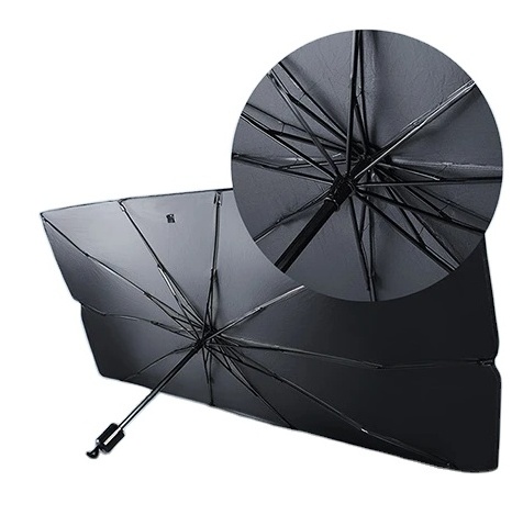 Wholesale UV Protection Sun Shade Interior Windshield Portable Car Foldable Sunshades Umbrella