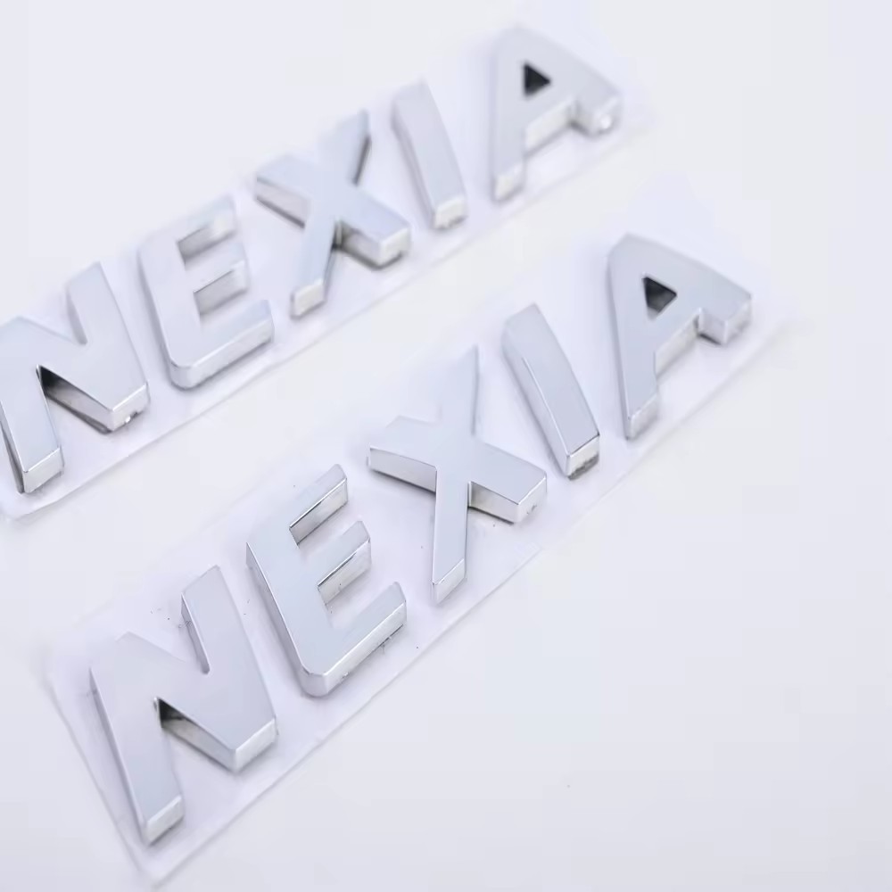 Customized Abs Chrome Letters Adhesive Auto Nameplate Car Badge Emblem