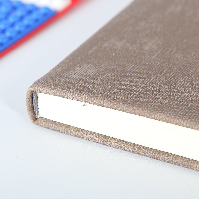 A5 Custom Notebook Hardcover Pu Leather Notebook Diary With Metal Lock Buckle For Gift Promotion