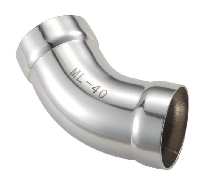 Elbow ASME 304 304L 316 316L 45 90 Degree Pipe Fitting DN40 Sch5s Stainless Steel Elbow