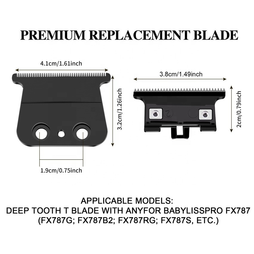 High quality Stainless Steel Blade hair clipper blade sharpening for FX787