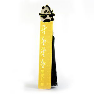 Promotional Bookmarks With Tassel Bookmarks Metal Custom Design Panda Bookmark Ruler