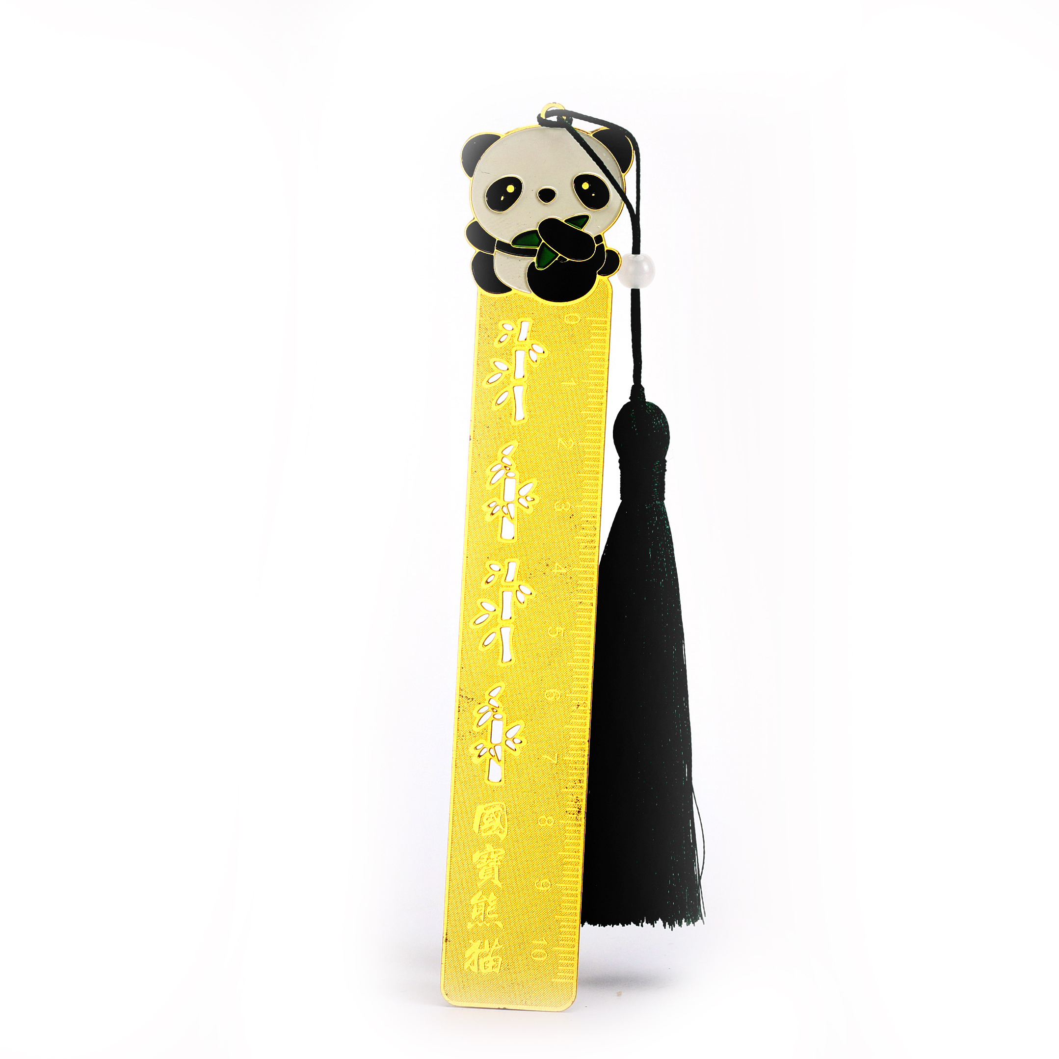 Promotional Bookmarks With Tassel Bookmarks Metal Custom Design Panda Bookmark Ruler