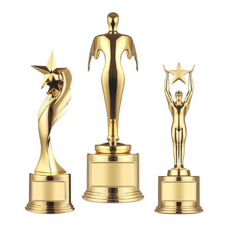 Custom Award World Sport Cup Trophies UAE Metal Basketball Volleyball Football Medals Cup Trophy