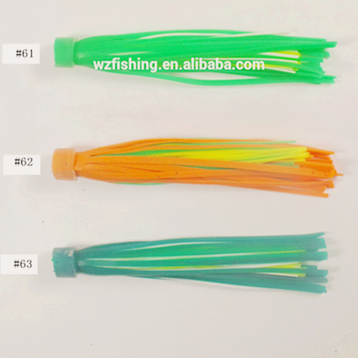 WZ Wholesale Silicone Fishing Skirts Material Silicon Skirt For Fishing Lure