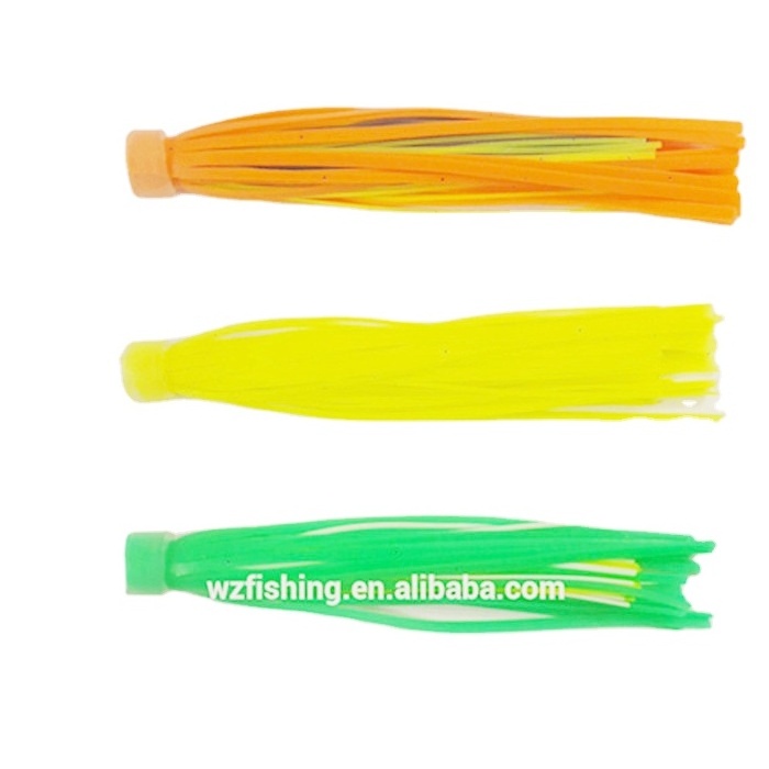 WZ Wholesale Silicone Fishing Skirts Material Silicon Skirt For Fishing Lure